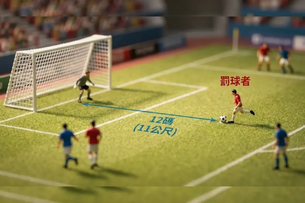 足球罰球規則:十二碼罰球(Penalty Kick)
